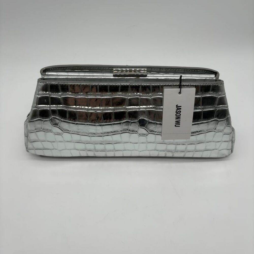 Jason Wu Embossed Leather Clutch